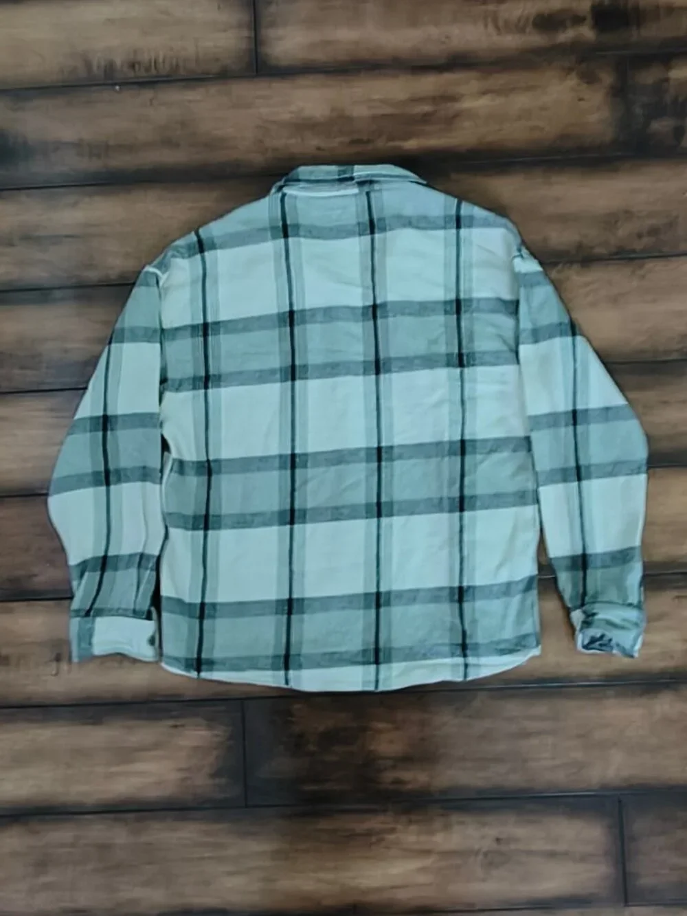 Zara Boys Plaid Flannel Button-Up Shirt Size 13-14 (164)